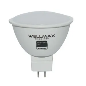 Led Spot Wellmax 5W Led Samsung Pantalla Light Mate MR16 100-240V Luz Fria 25.000 Horas